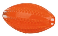 Denta Fun Ballon de rugby, caoutchouc thermoplastique (TPR) 10 cm
